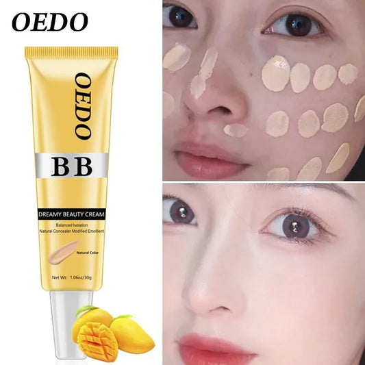 Dreamy Beauty Cream Makeup Natural Concealer BB Cream Face Care Modified Emollient Easy to Wear Sun Block Whitening Cream 30g